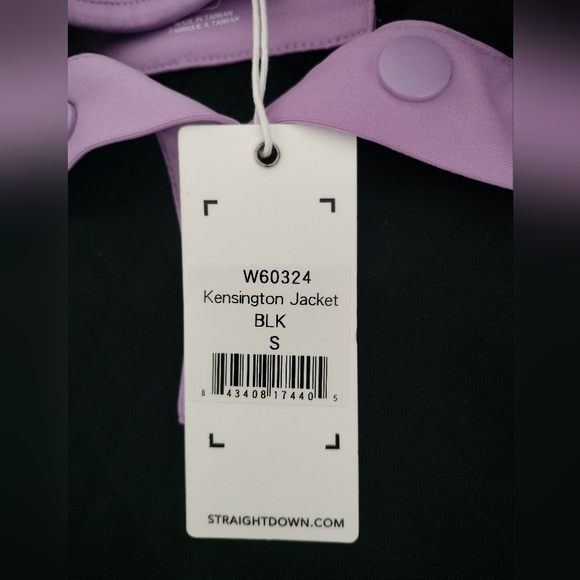 Straight Down Mock Neck Quilted Pullover With Snap Closure Size Small - Picture 9 of 9